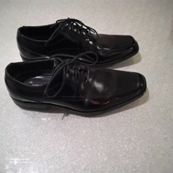 Stacy Adams Men Leather Moc-Toe Bit Slip-On Loafers Sz. 9 Nice Pre-Owned Cond. main image 6